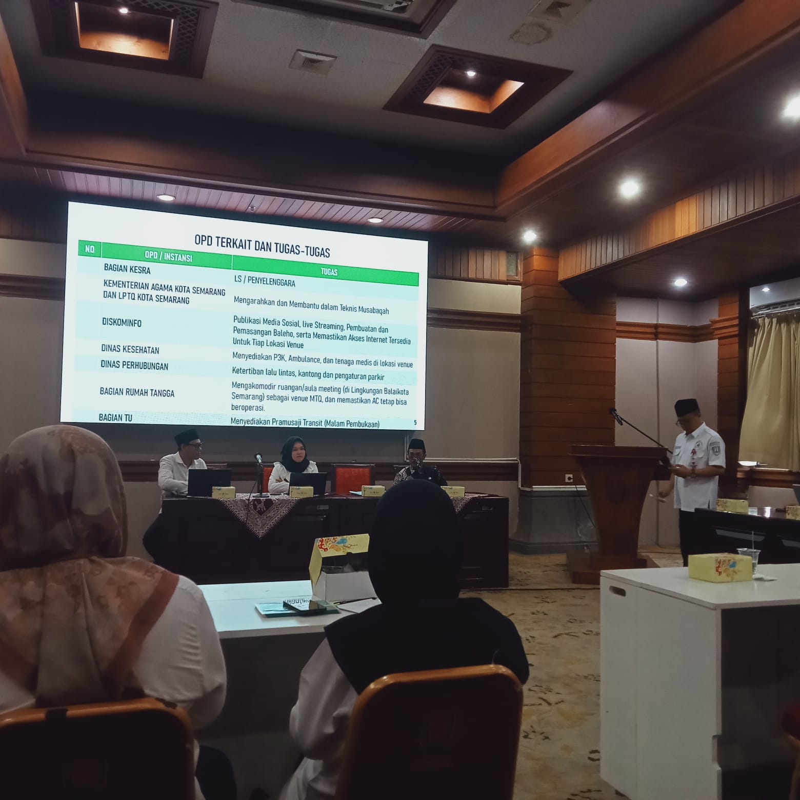 Diskominfo Kota Semarang Hadiri Rakor Final Persiapan MTQ Tingkat Kota Semarang 2024
